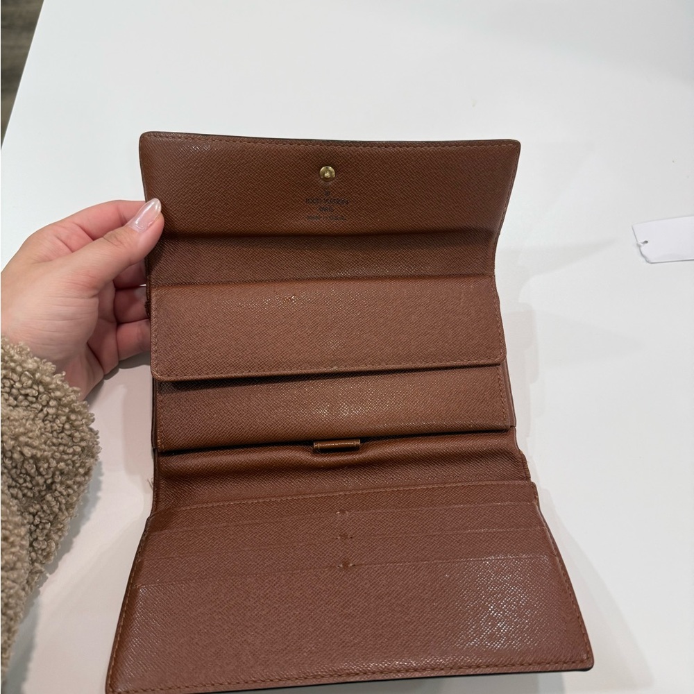 Louis Vuitton Brown Monogram Wallet - Picture 4 of 13